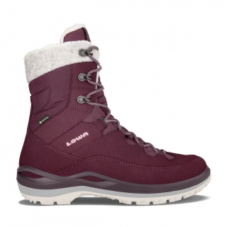 Lowa Winter Boots Calceta III GTX (suede leather, waterproof) burgundy Women